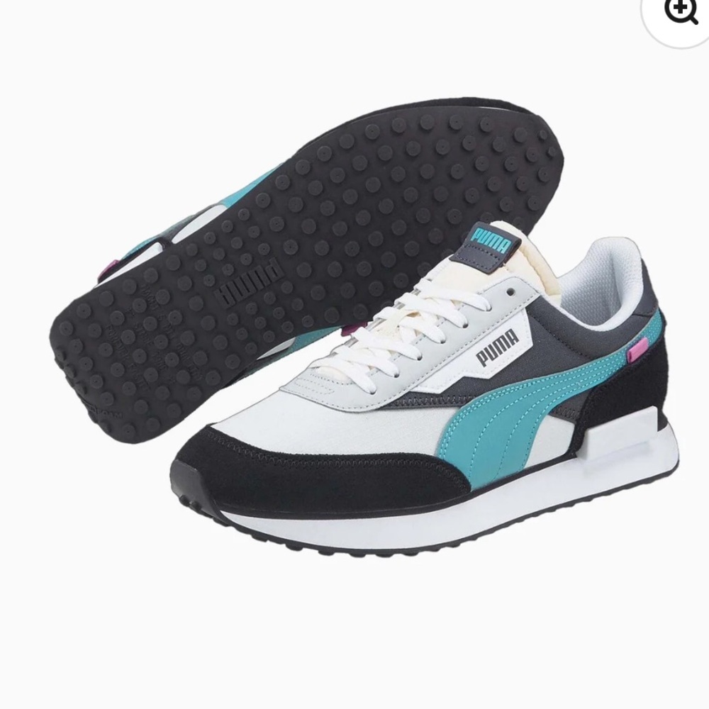 Puma Future Rider Play On Pink Blue Gray Sz 7